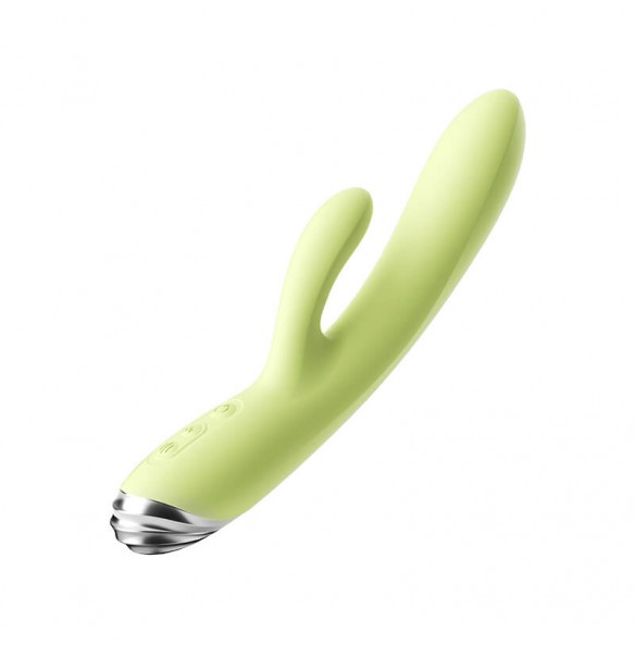 MizzZee - MiaoQu Dual Pleasure Vibrator (Chargeable - Green) MizzZee - MiaoQu Dual Pleasure Vibrator (Chargeable - Green)